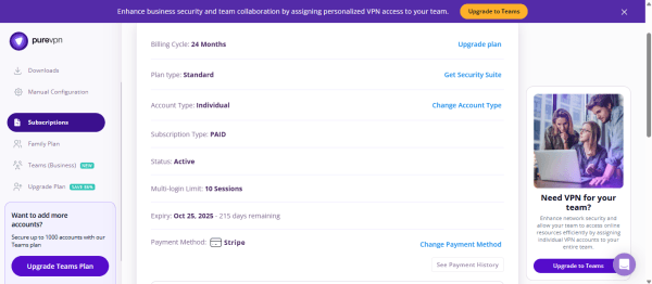 PureVPN Premium Subscription - Image 2