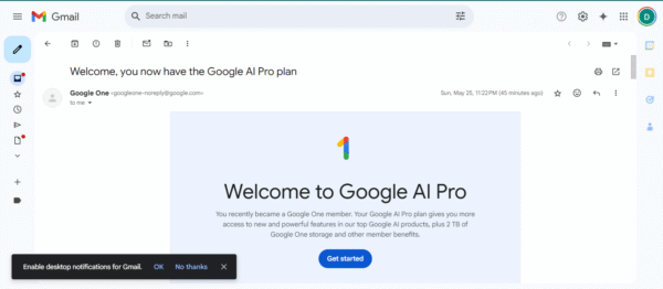 Gemini Advanced Premium + Google One 2TB - Image 2