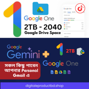 Gemini Advanced Premium + Google One 2TB